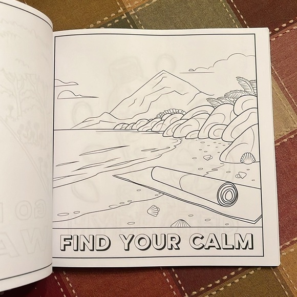 Brand New 24-Color Dual Tip Brush Markers Pen Set & Self-Care Coloring Books - Picture 8 of 16